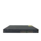 CISCO CATALYST WS-C2960X-24TS-LL 24-PORT GIGABIT ETHERNET SWITCH LAN LITE (Refurbished)