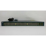 Cisco WS-C3560-48TS-S 52-Port 100Mbps RJ45 1U Specialty Switch, Grey (Used - Good)