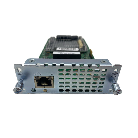 Cisco NIM-1MFT-T1-E1 1 port Multi-flex Trunk Voice/Clear-channel Data Module (Used - Good)