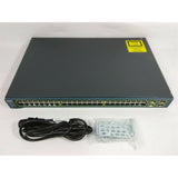 Cisco WS-C3560-48TS-S 52-Port 100Mbps RJ45 1U Specialty Switch, Grey (Used - Good)