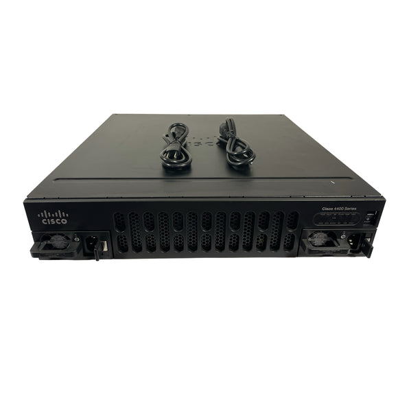 Cisco ISR4451-X-VSEC/K9 Wired WAN 4-Port 10/100/1000Mbps Gigabit,Black(Refurbished)