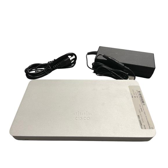 Cisco Meraki MX65-HW PoE Gigabit Unclaimed Router w/ AC Adaptor (Used - Good)