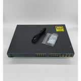 Cisco WS-C2960G-24TC-L 24-Port 100Mbps RJ45 1U Specialty Switch, Grey (Refurbished)