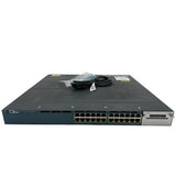 Cisco WS-C3560X-24P-L 24-Port Gigabit Ethernet PoE+ Network Switch (Used - Good)