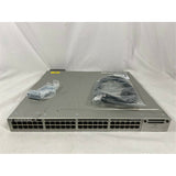 Cisco WS-C3850-48F-E 48-Port 100Mbps RJ45 1U Specialty Switch, Silver (Used - Good)