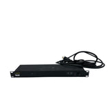 GEIST SPN064 6-Outlet 330W 10 ft. Cord Rackmountable Power Strip, Black (Refurbished)