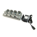 Zebra Quad Charger with AC adapter UCLI72-4 AT16305-8 (Refurbished)