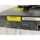 Cisco WS-C3750-48PS-S 48-Port WiFi 5 100Mbps RJ45 Desktop Specialty Switch, Blue (Refurbished)