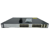 Cisco WS-C3750G-24PS-S 24-Port 100Mbps RJ45 1U Specialty Switch, Grey (Refurbished)