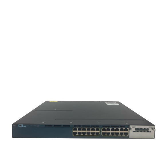 Cisco WS-C3560X-24P-S 24-Port 100Mbps RJ45 1U Switch, Grey (Refurbished)