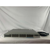 Cisco 3850-12X48U-S 48-Port 100Mbps RJ45 1U Switch, Black (Refurbished)