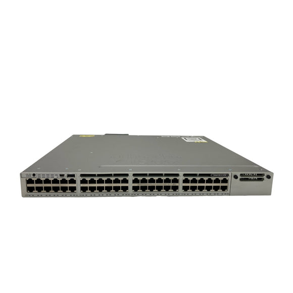 Cisco WS-C3850-48U-S 48-Port 100Mbps RJ45 1U Switch, Silver (Used - Good)