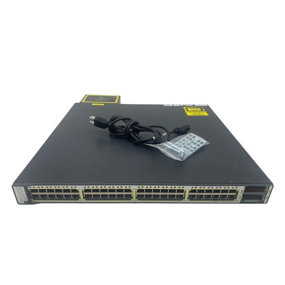 Cisco Catalyst WS-C3750E-48PD-EF Switch Factory Reset! (Refurbished)
