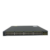 Cisco WS-C2960-48PST-S 48-Port 100Mbps RJ45 1U Switch, Grey (Used - Good)