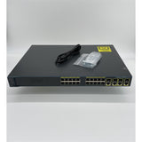 Cisco WS-C2960G-24TC-L 24-Port 100Mbps RJ45 1U Specialty Switch, Grey (Refurbished)