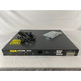 Cisco WS-C3750-48PS-S 48-Port WiFi 5 100Mbps RJ45 Desktop Specialty Switch, Blue (Refurbished)
