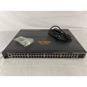 HP J9729A 48-Port 100Mbps RJ45 1U Switch, Black (Refurbished)
