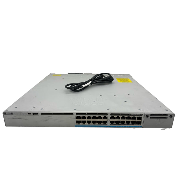 Cisco C9300-24UX-E 24-Port 100Mbps RJ45 1U Switch, White (Used - Good)