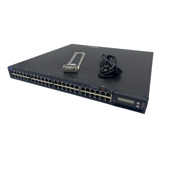 Juniper EX4200-48T 48 Port Gigabit (8 Port PoE) Network Switch (Used - Good)