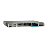 Cisco 3850-12X48U-S 48-Port 100Mbps RJ45 1U Switch, Black (Refurbished)