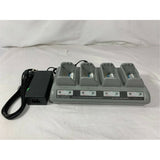 Zebra Quad Charger with AC adapter UCLI72-4 AT16305-8 (Refurbished)
