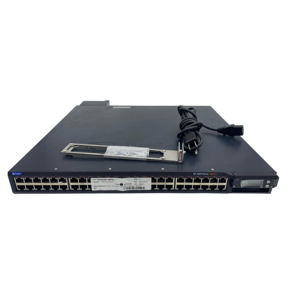 Juniper Networks EX4200-48PX 48-Port 100Mbps RJ45 1U Switch, Black (Refurbished)