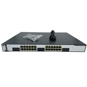 Cisco Catalyst WS-C3750G-24T-S 24 10/100/1000 Port Ethernet Switch (Refurbished)