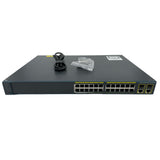 Cisco Catalyst WS-C2960+24LC-L 24 10/100/1000 Port PoE Switch (Refurbished)