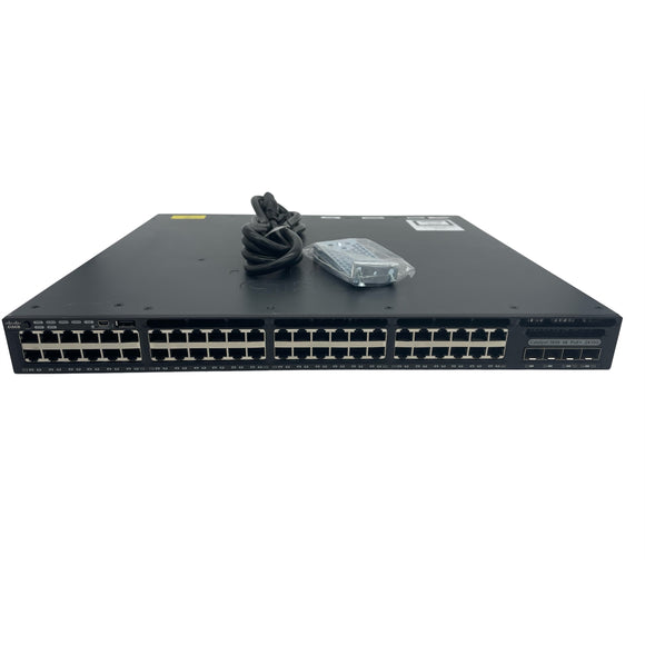 Cisco WS-C3650-48PD-S 48 10/100/1000 Port Ethernet Networking Switch (Refurbished)
