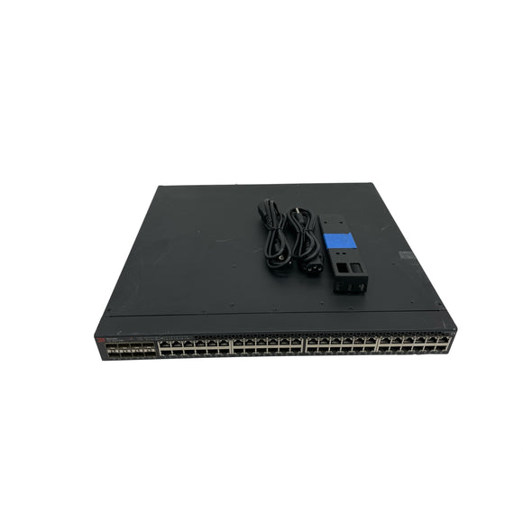 BROCADE ICX6610-48P-E Dual AC 48-Port 1G RJ45 PoE+ Switch (Refurbished)