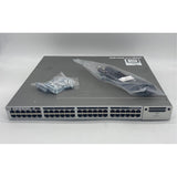 WS-C3850-48P-S CATALYST 3850 48 PORT POE IP BASE SWITCH (Refurbished)