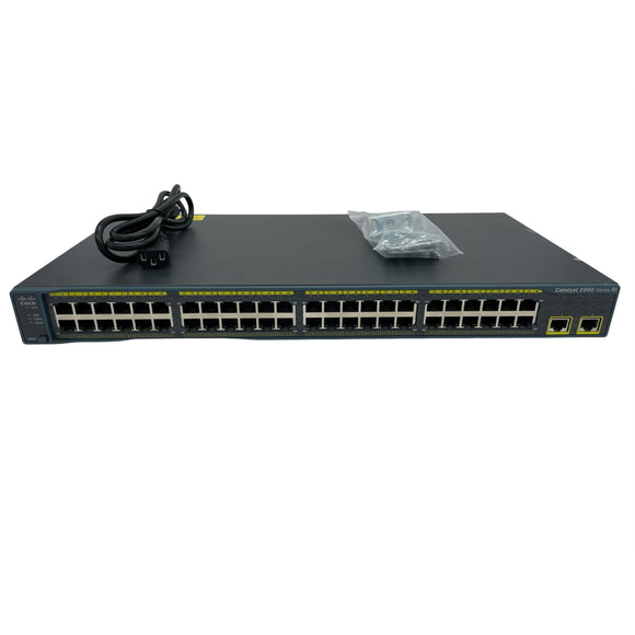 Cisco WS-C2960-48TT-S 48 10/100 Port Networking Switch (Refurbished)