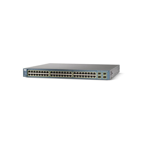 Cisco Catalyst 3560 WS-C3560G-48PS-S 48 Port Switch, Black (Refurbished)