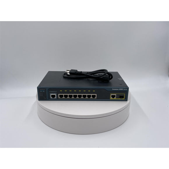 Cisco WS-C2960-8TC-L 8-Port Rack Mountable Managed Switch (Refurbished)