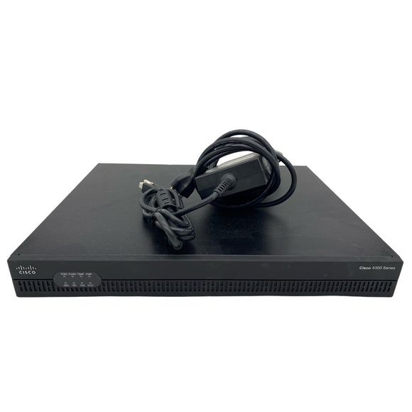 Cisco ISR4321-SEC/K9 2-Port WAN Integrated Services Router with Security Bundle (Used - Good)