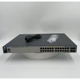 HP J9727A 24-Port 100Mbps RJ45 1U Specialty Switch, Grey (Refurbished)