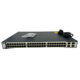 Cisco WS-C3750-48TS-S 48-Port 10/100/1000 Networking Switch (Refurbished)