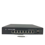 ES-8-150W EdgeSwitch 8-Port Managed Gigabit Ethernet PoE Switch (Refurbished)