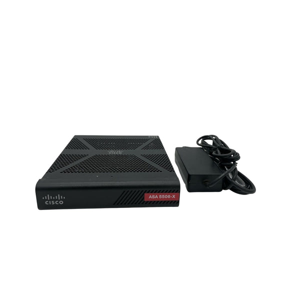 Cisco ASA5506-K9 used Wired 8-Port 10/100/1000Mbps Gigabit,Grey(Refurbished)