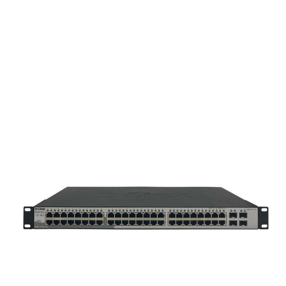 D-Link 48-Port RJ45 4x SFP Web Smart Switch DGS-1210-52 (Refurbished)