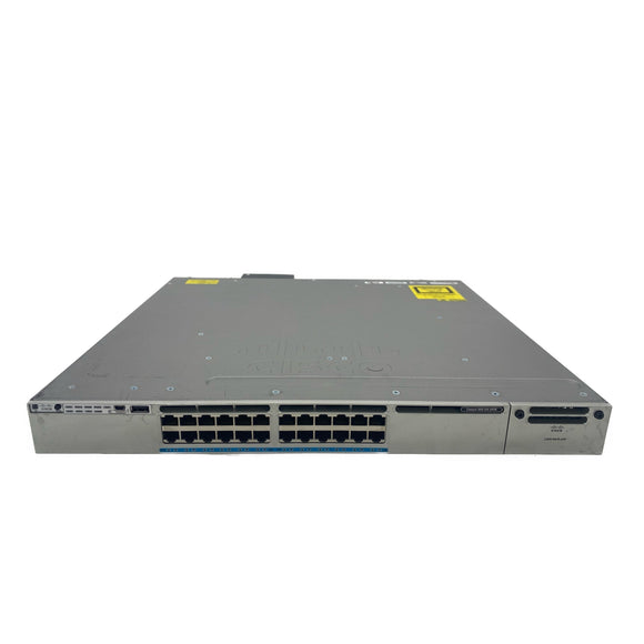 Cisco WS-C3850-24XU-L 24-Port 10-Gigabit UPoE Network Switch (Used - Good)
