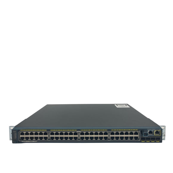 Cisco WS-C2960S-F48LPS-L Catalyst 48x 10/100+ 4x Gigabit SFP Managed Switch (Refurbished)