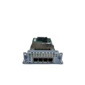 Cisco NIM-4FXS Analog Voice Network Interface Module for ISR4000 Series Routers (Used - Good)