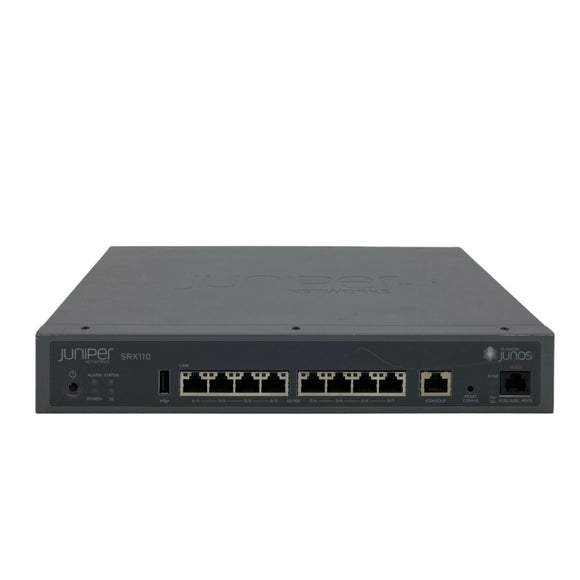 Juniper SRX110H2-VA 8-Port FE Gateway Firewall (Refurbished)