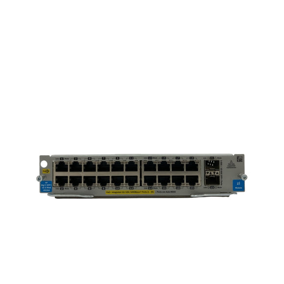 HP J9536A 20-port Gig-T PoE+/2-port 10GbE SFP+ v2 zl Module (Certified Refurbished)