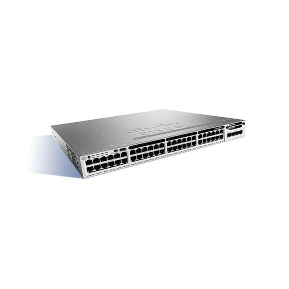 Cisco Catalyst 3850-48U-E 48-Port Gigabit Ethernet Switch (Certified Refurbished)