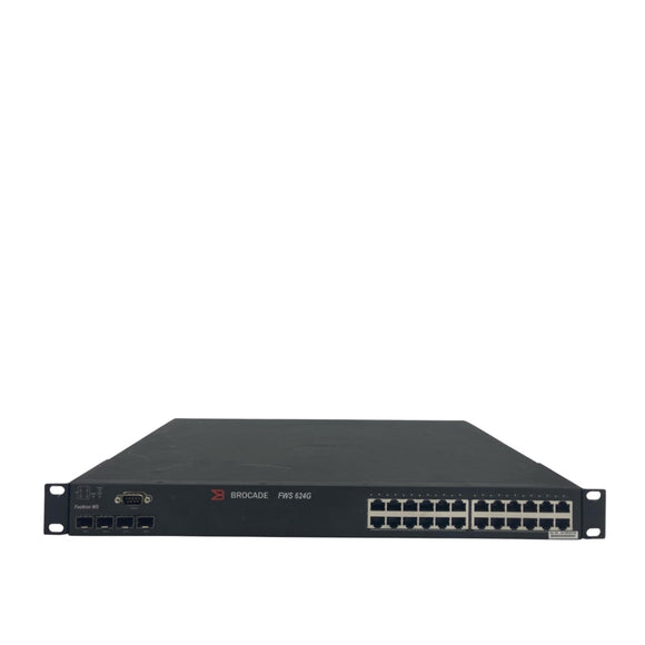 Brocade FastIron FWS624G-POE 24-Port Managed Gigabit Switch (Refurbished)