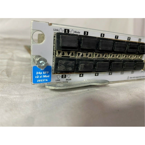 HP J9537A 24 Port SFP v2 zl Gigabit Switch MINI-GBIC Module (Used - Good)