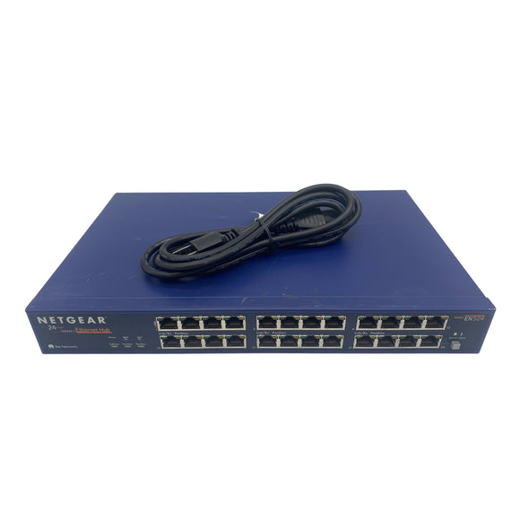 NETGEAR EN524 24-Port 10BASE-T Ethernet HUB (Used - Good)