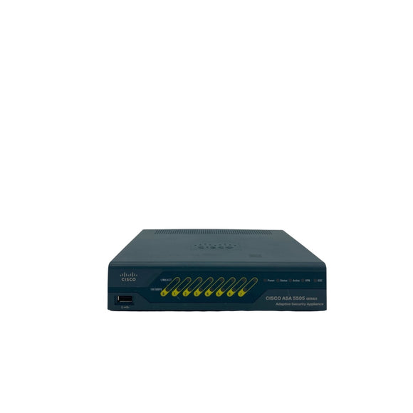 ASA5505-SEC-BUN-K9 SEC PLUS APPLIANCE, SW, UL USERS (Refurbished)